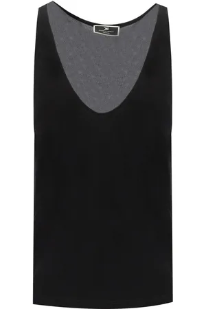 Elisabetta Franchi TOP CON LOGO RICAMATO