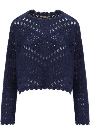 Twin-Set MAGLIA IN MACRAMÉ