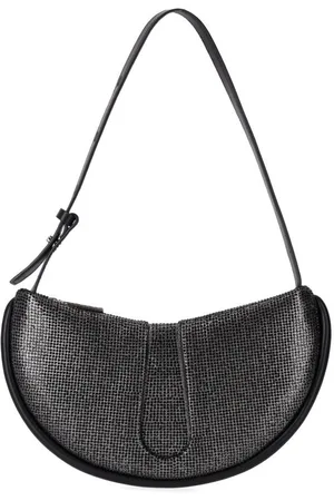 THEMOIRÈ BORSA A SPALLA EBE STRASS NERA