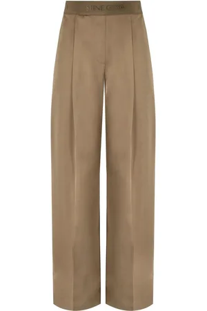 STINE GOYA PANTALONE WIDE LEG SATIN