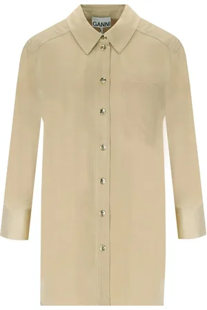 Ganni CAMICIA IN SATIN