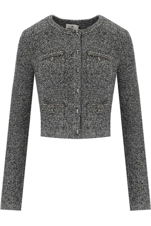 Elisabetta Franchi CARDIGAN BOUCLÉ SALEPEPE