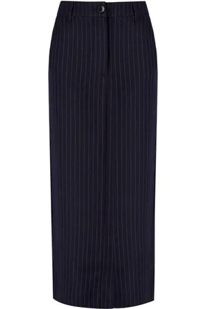 Essentiel Antwerp GONNA MIDI GLOSSARY NAVY