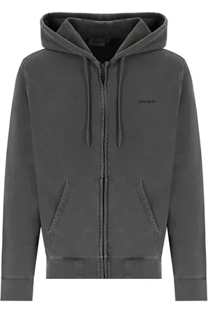 Carhartt FELPA CON CAPPUCCIO DUSTER SCRIPT NERA