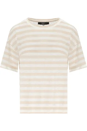 Max Mara T-SHIRT FALLA A RIGHE