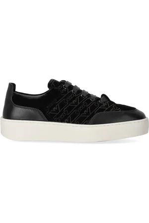 Emporio Armani SNEAKER MONOGRAM NERA