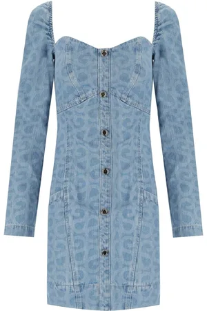 STINE GOYA ABITO IN DENIM KITTY
