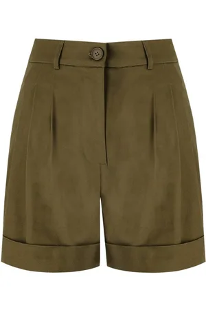 Essentiel Antwerp SHORTS FAINT MILITARE