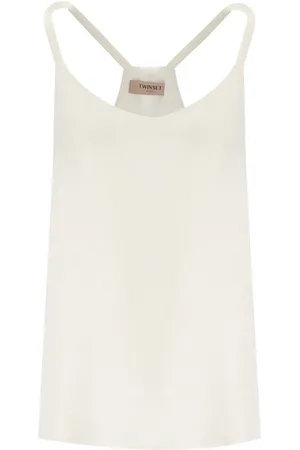 Twin-Set TOP IN RASO NEVE