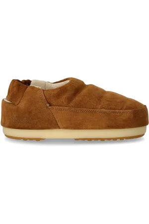 Moon Boot PANTOFOLA BAND SUEDE COGNAC