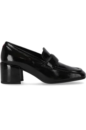 HALMANERA MOCASSINO CON TACCO GLAZE