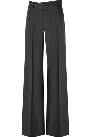 FEDERICA TOSI PANTALONE WIDE LEG SCURO
