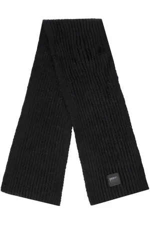 UGG SCIARPA CHUNKY RIB NERA