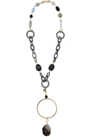 ALMALA COLLANA METAL GRIGIA ÀLMALA
