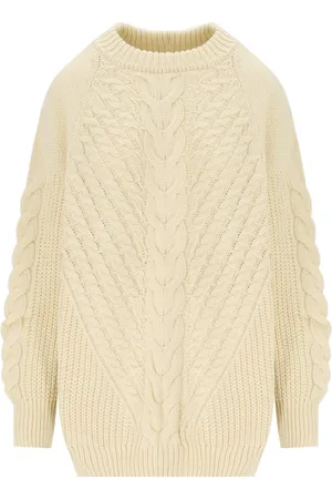 Essentiel Antwerp MAGLIONE GIROCOLLO GRIVE ECRU