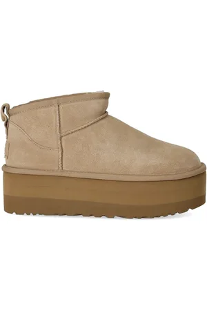 UGG STIVALE CLASSIC ULTRA MINI PLATFORM SAND