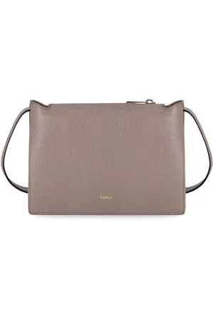 Furla BORSA A TRACOLLA NUVOLA S STUCCO GRAY