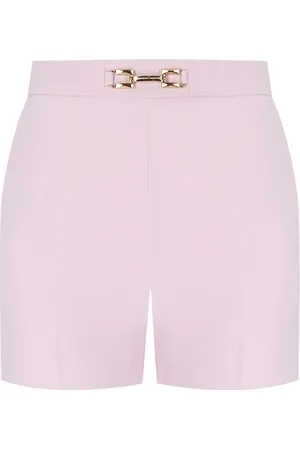 Elisabetta Franchi SHORTS CON MORSETTO QUARZO