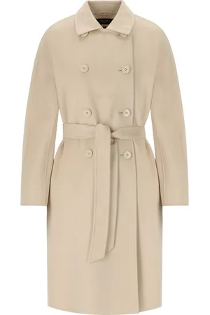 Max Mara CAPPOTTO CON CINTURA AVENUE SABBIA