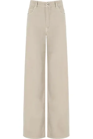 Max Mara JEANS WIDE LEG MEDINA SABBIA