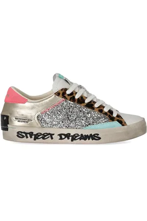Crime london SNEAKER DISTRESSED PLATINUM WILDLIFE