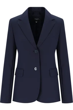 Max Mara BLAZER MONOPETTO UVA