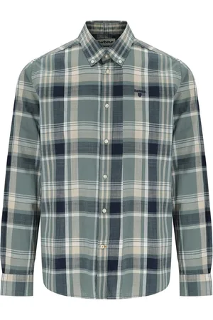 Barbour CAMICIA KIDD VINTAGE TEAL