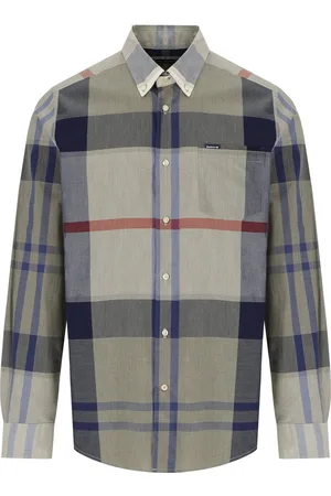 Barbour CAMICIA HARRIS BLEACHED PINE TARTAN