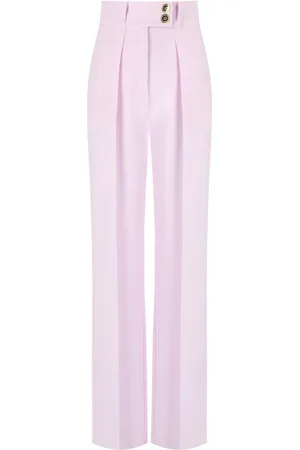 Elisabetta Franchi PANTALONE WIDE LEG QUARZO