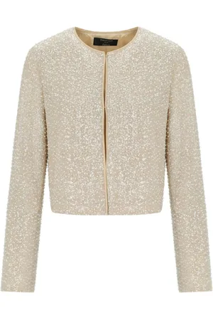 Twin-Set GIACCA CROPPED CON PAILLETTES