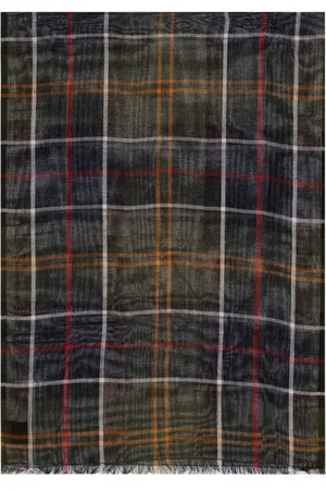 Barbour SCIARPA WELTON TARTAN NERA