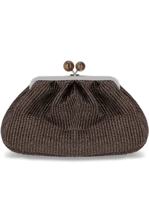 Max Mara CLUTCH PASTICCINO FORTUNA MEDIUM TESTA MORO