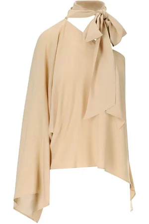 FEDERICA TOSI BLUSA MONOSPALLA NUDE