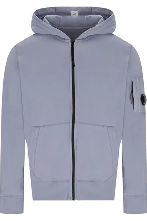 C.P. Company FELPA CON CAPPUCCIO LIGHT FLEECE LAVANDER VIOLET