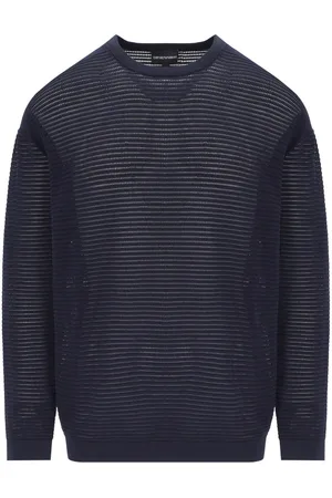Emporio Armani MAGLIONE GIROCOLLO NAVY