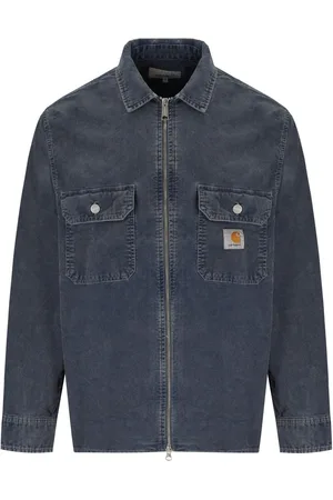 Carhartt GIACCA CAMICIA REYNOLD DUSKY BLUE