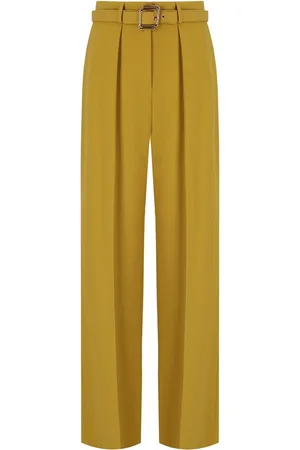 Elisabetta Franchi PANTALONE CON CINTURA CURRY