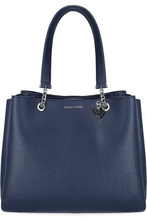 Emporio Armani BORSA SHOPPING CHARM MARINO