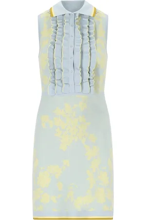 Elisabetta Franchi ABITO POLO SKY BLUE LEMONADE