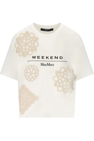 Max Mara T-SHIRT LECCO BIANCA