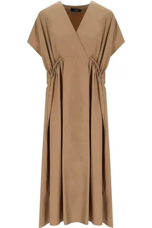 Max Mara ABITO MIDI BLASONE DESERTO