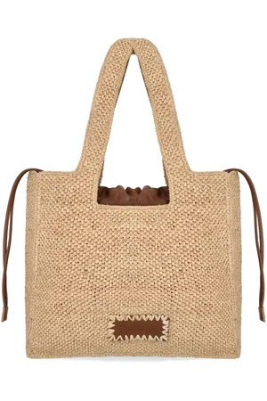 THEMOIRÈ BORSA SHOPPING MOREA MEDIUM RAFFIA NATURAL