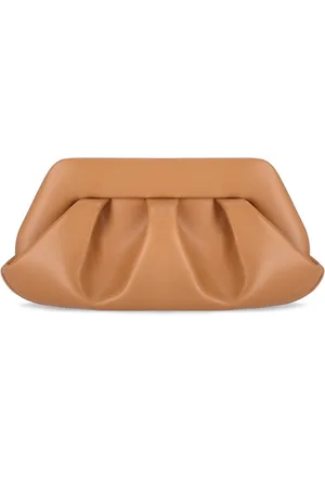 THEMOIRÈ CLUTCH EMERA VEGAN FABRIC MACADAMIA