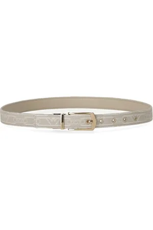 Emporio Armani CINTURA REVERSIBILE MONOGRAM NATURAL
