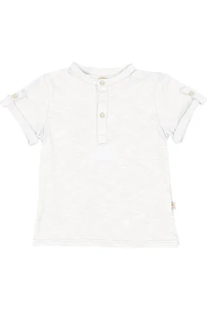 FILOBIO T-shirt a serafino in cotone bio - 12m - W