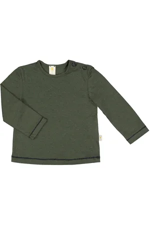 FILOBIO T-shirt manica lunga in cotone e cashmere - 6m - V