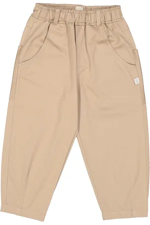 FILOBIO Pantalone in gabardina di cotone bio - 2y - L