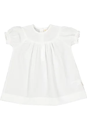 FILOBIO Vestitino bimba in cotone seersucker - 3m - B
