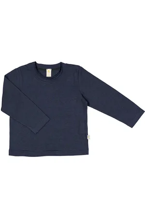 FILOBIO T-shirt manica lunga in cashmere e cotone - 2y - B