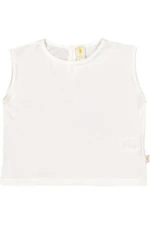 FILOBIO T-shirt smanicata in cotone biologico - 6m - W